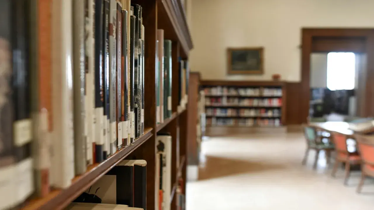 Student bookshelf